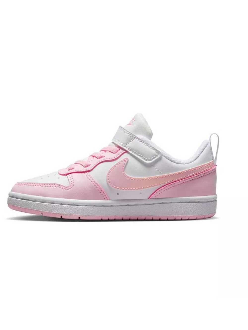 Nike Toddler Court Borough Low Recraft Sneaker in Pink Foam Size: 9C